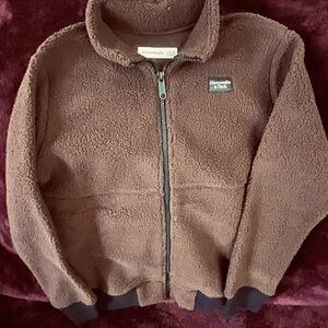 Abercrombie Kids Chocolate Fleece Jacket